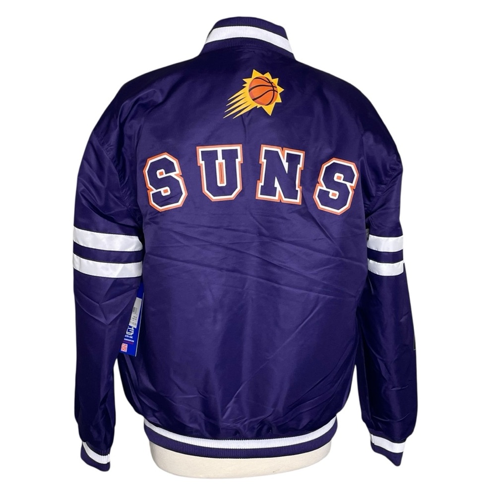 Phoenix Suns M Ultra Game satin bomber jacket purple - Picture 3 of 8